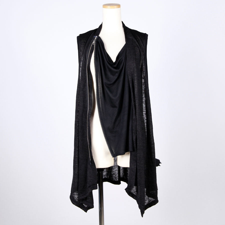 MINT NeKO Sleeveless Drape Vest