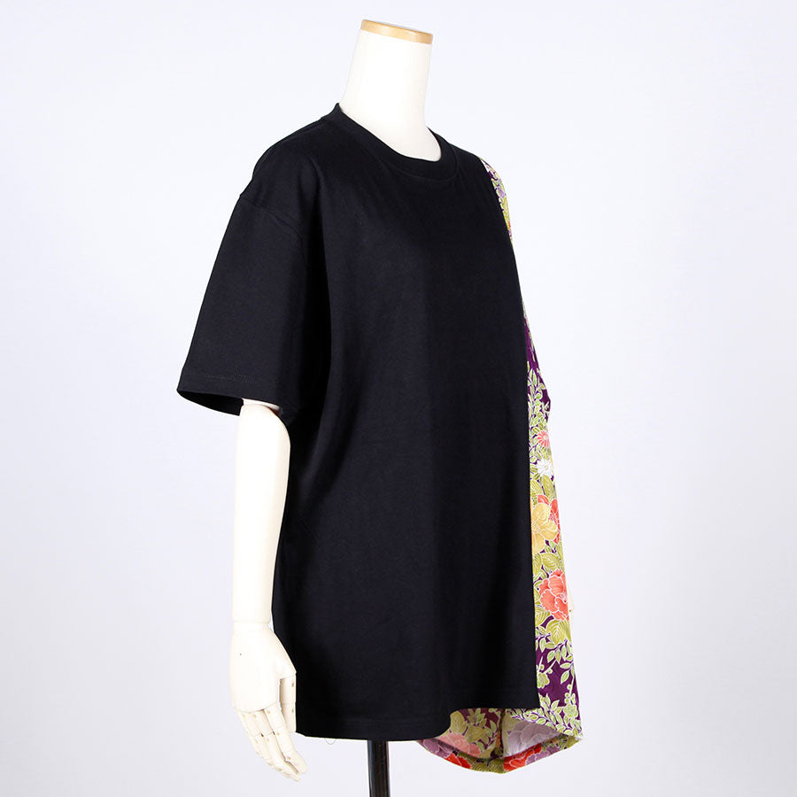 [One-of-a-kind item] TKg Vintage Kimono Four Seasons Flower Left Square Tops