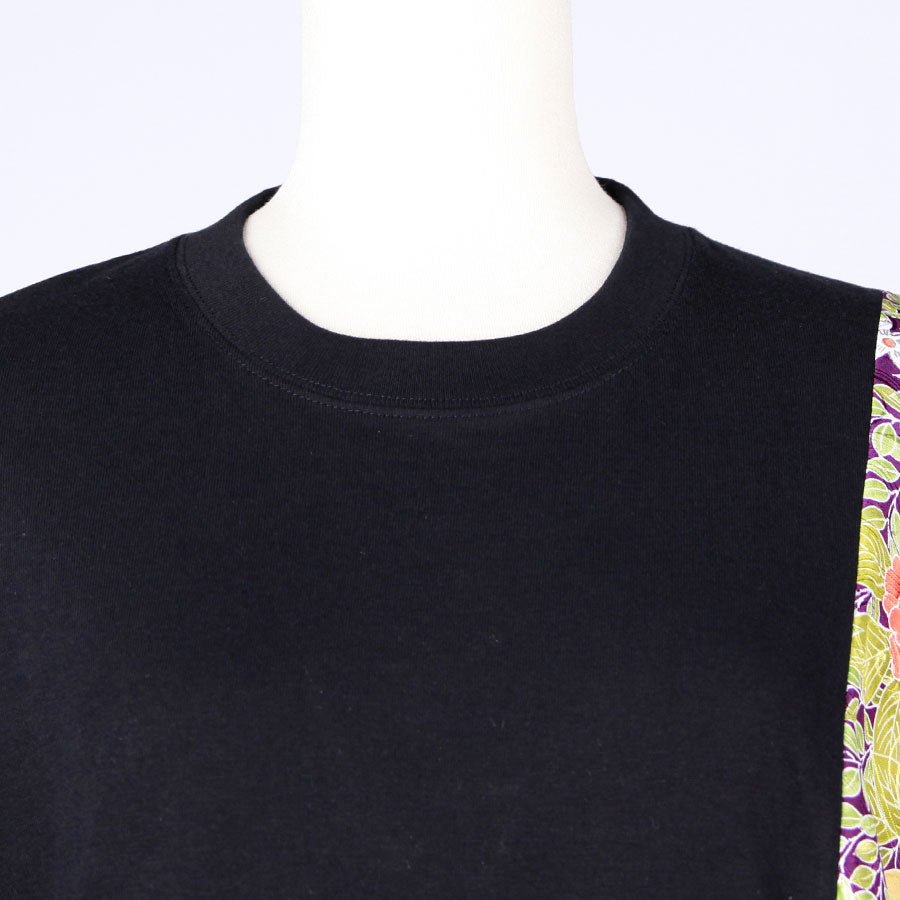 [One-of-a-kind item] TKg Vintage Kimono Four Seasons Flower Left Square Tops