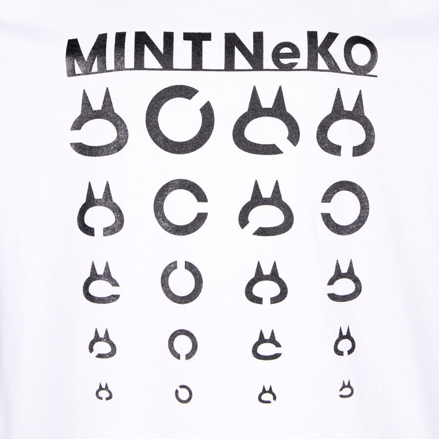 MINT NeKO Landolt ring T-shirt / WH・L