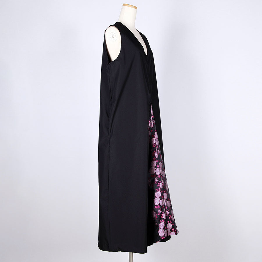 [One-of-a-kind item] TKg Kinran Chrysanthemum  Sleeveless Dress
