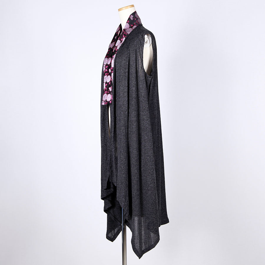 [One-of-a-kind item] TKg Kinran Chrysanthemum Haori with kesa