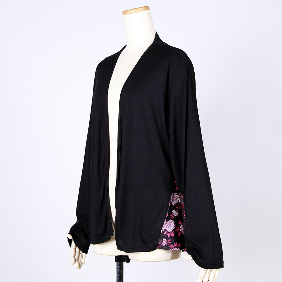 [One-of-a-kind item] TKg Kinran Chrysanthemum Japanese Pattern Back-Switching Haori