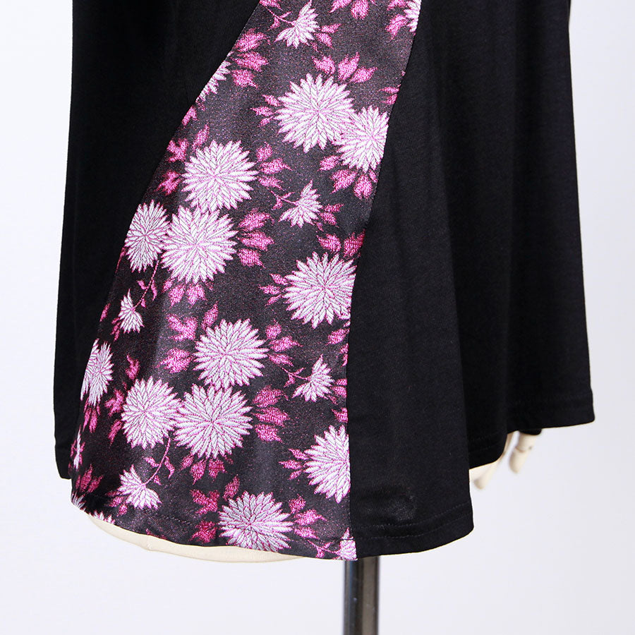 [One-of-a-kind item] TKg Kinran Chrysanthemum Japanese Pattern Back-Switching Haori
