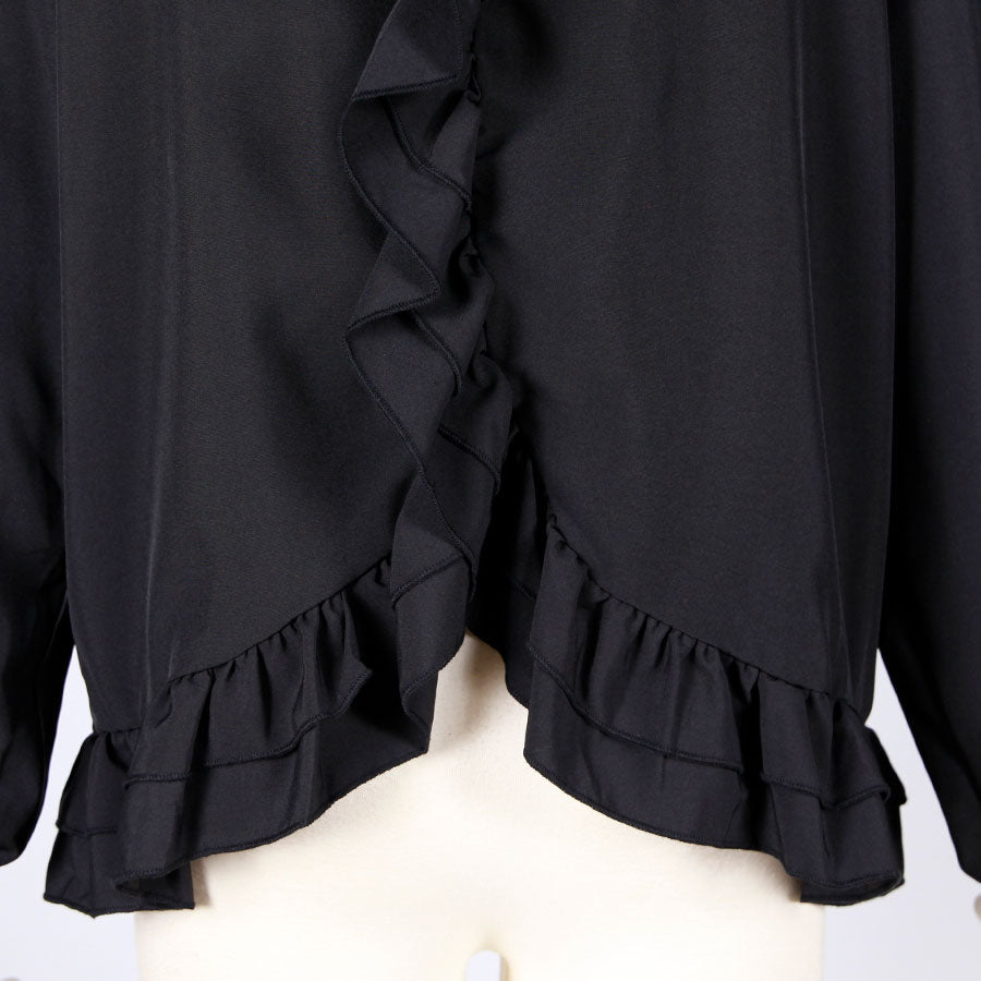 [One-of-a-kind item] TKg Kinran Chrysanthemum Frill Blouse