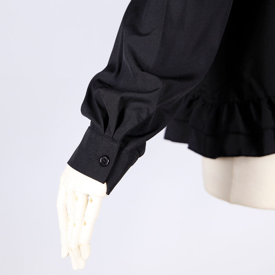 [One-of-a-kind item] TKg Kinran Chrysanthemum Frill Blouse