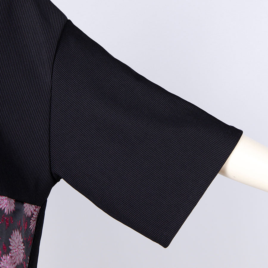[One-of-a-kind item] TKg Kinran Chrysanthemum Japanese Pattern Switching Tunic
