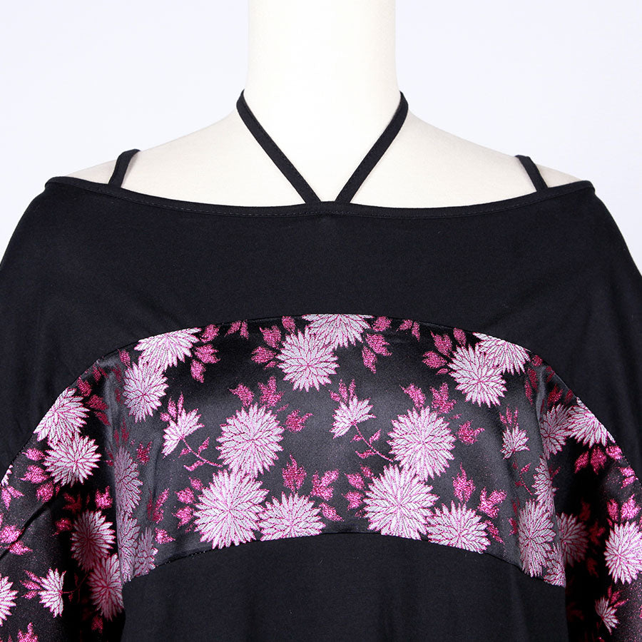 [One-of-a-kind item] TKg Kinran Chrysanthemum  Boat Neck Tops