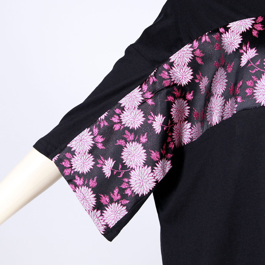 [One-of-a-kind item] TKg Kinran Chrysanthemum  Boat Neck Tops