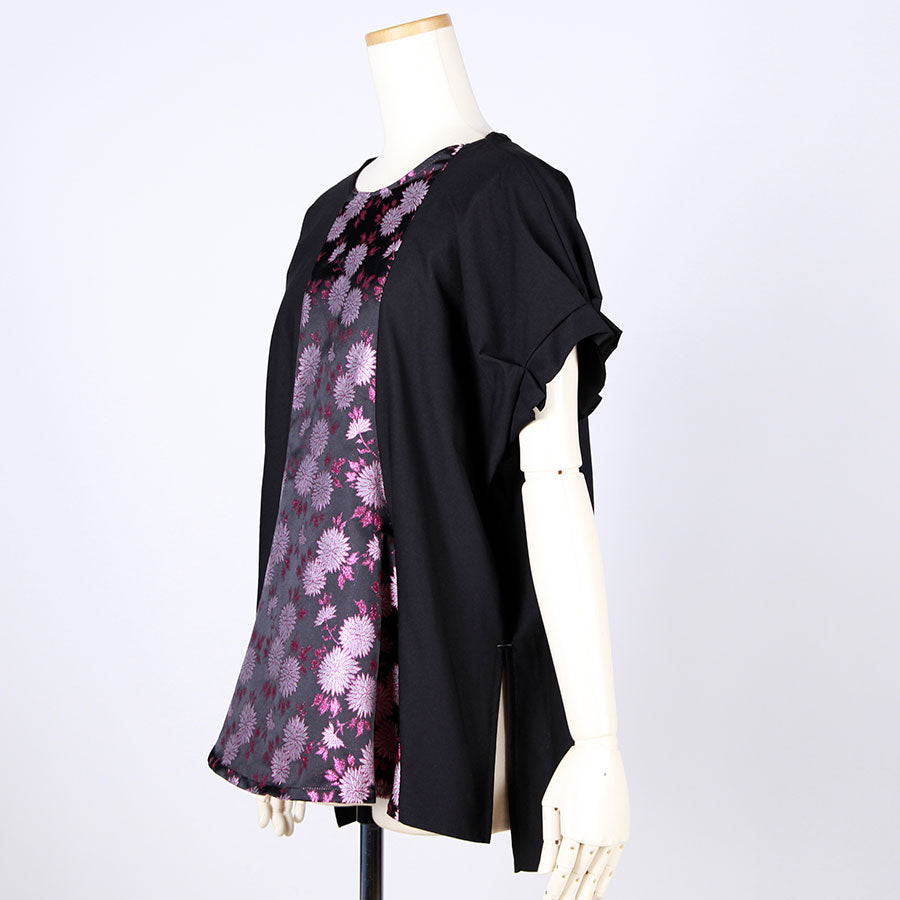 [One-of-a-kind item] TKg Kinran Chrysanthemum  Tuck Sleeve Tops
