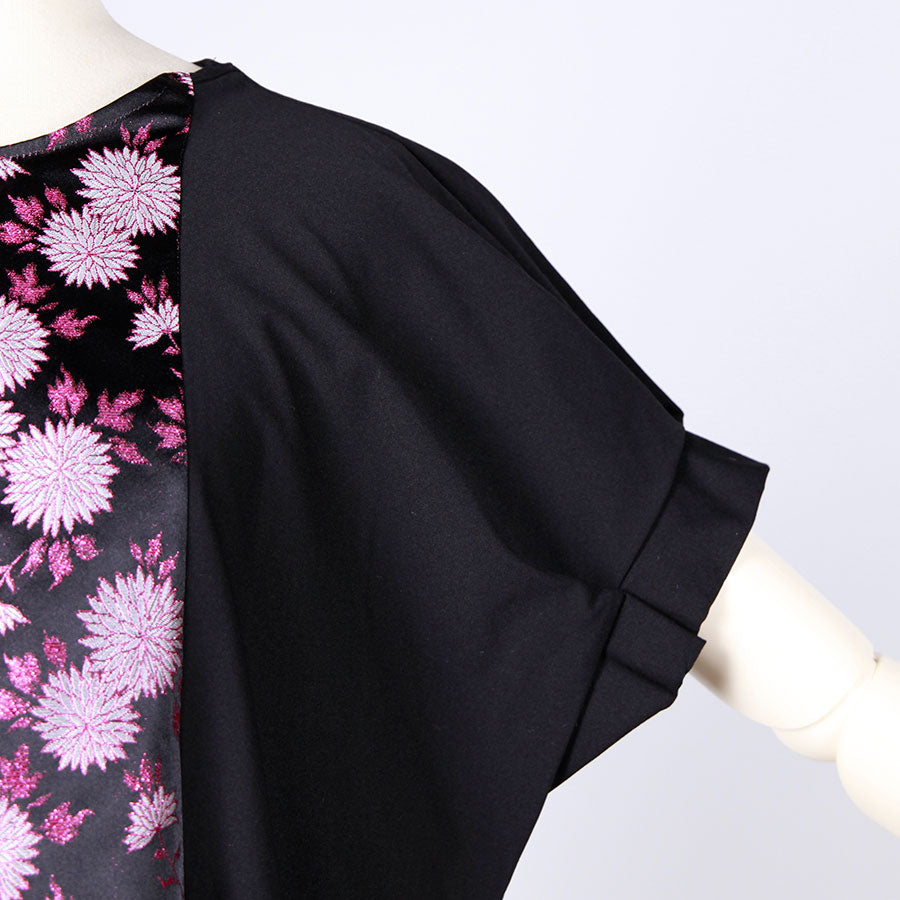 [One-of-a-kind item] TKg Kinran Chrysanthemum  Tuck Sleeve Tops