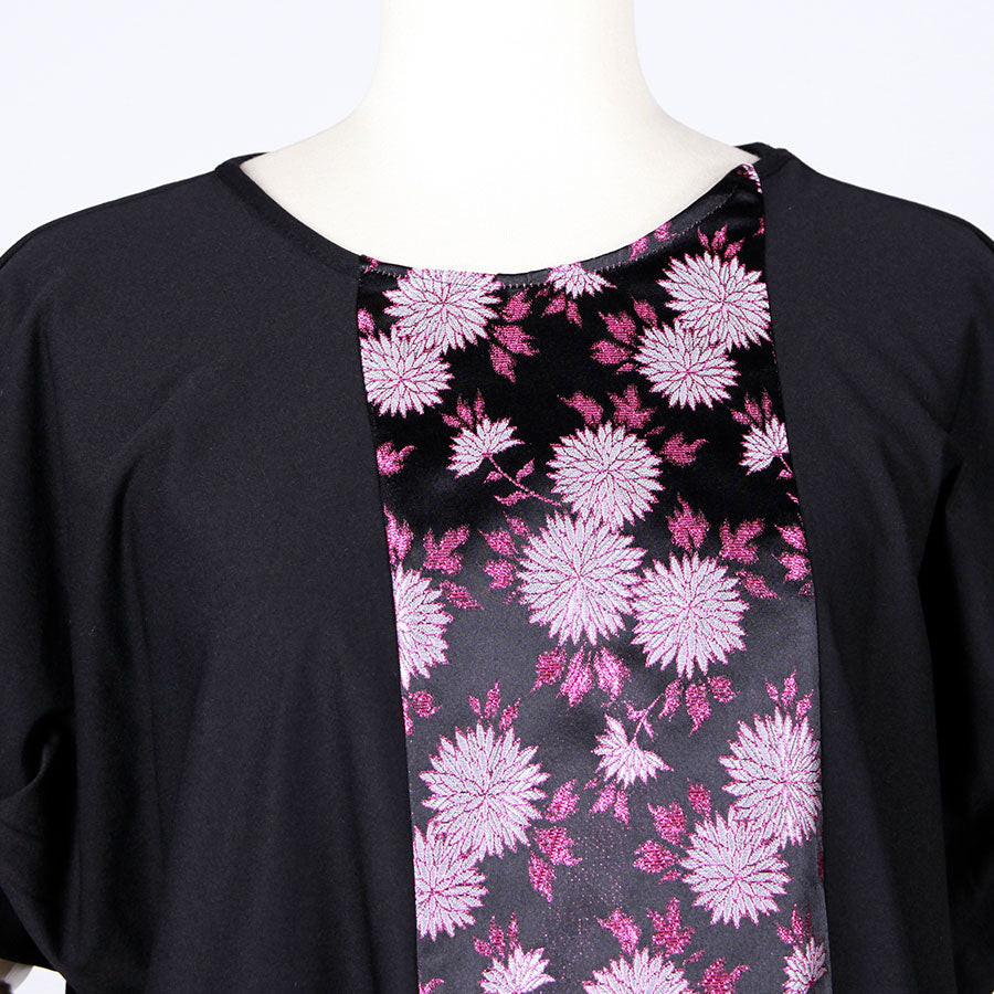 [One-of-a-kind item] TKg Kinran Chrysanthemum  Tuck Sleeve Tops