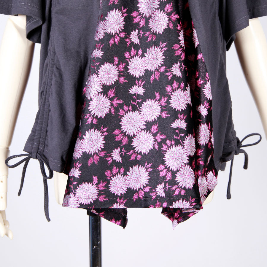 [One-of-a-kind item] TKg Kinran Chrysanthemum  Scrunch up the Sides Tops