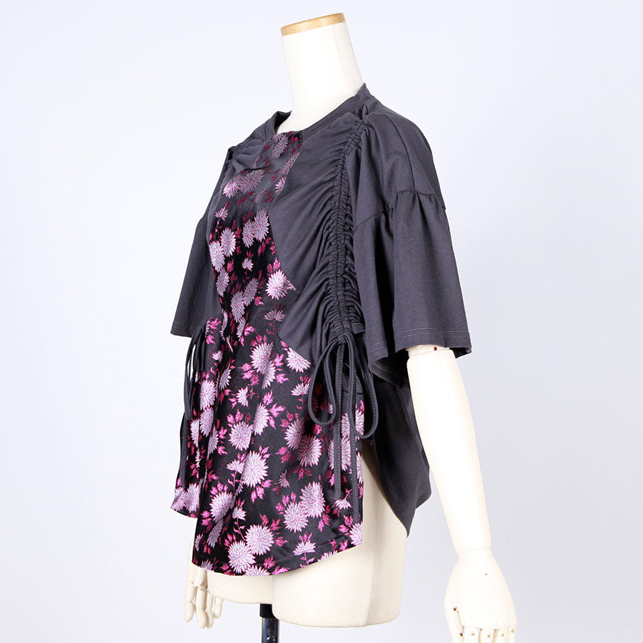 [One-of-a-kind item] TKg Kinran Chrysanthemum  Scrunch up the Sides Tops