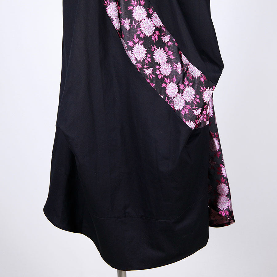 [One-of-a-kind item] TKg Kinran Chrysanthemum Tuck Tuck Skirt