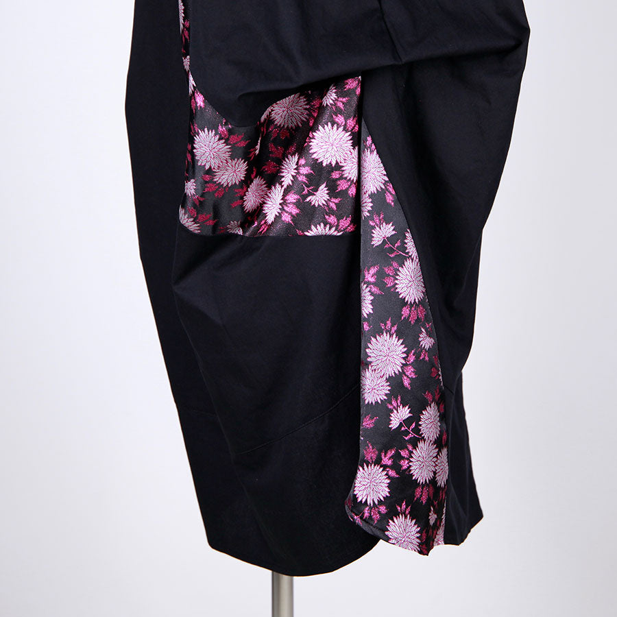 [One-of-a-kind item] TKg Kinran Chrysanthemum Tuck Tuck Skirt