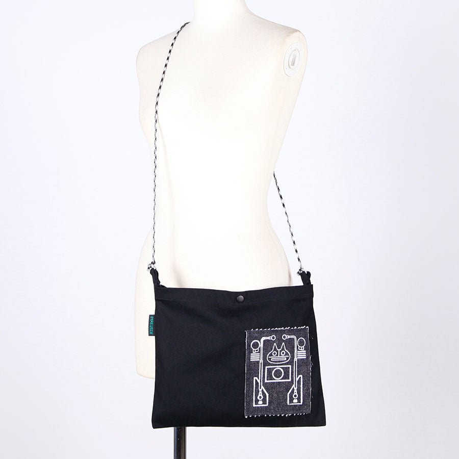 MINT NeKO Patch Sacoche / BK-BK