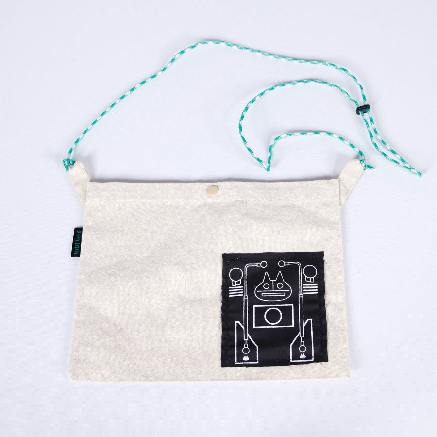 MINT NeKO Patch Sacoche / BEG-BL