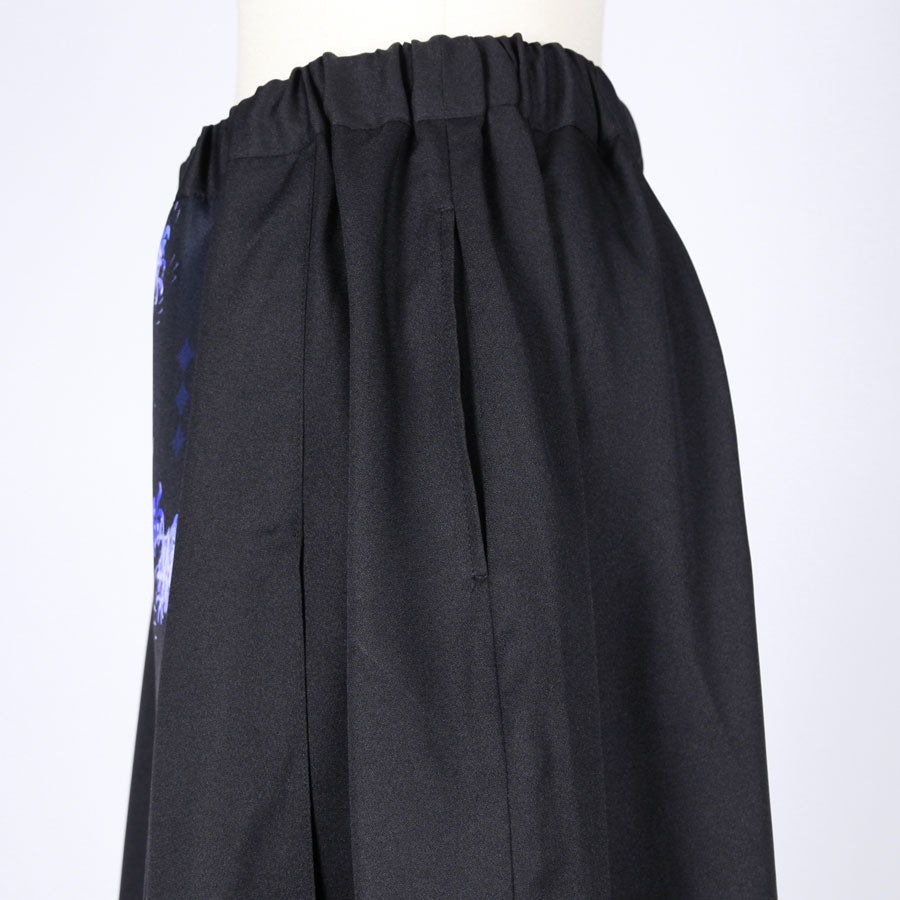 Moriguchika Skirt Style Hakama Pants / BK-BL