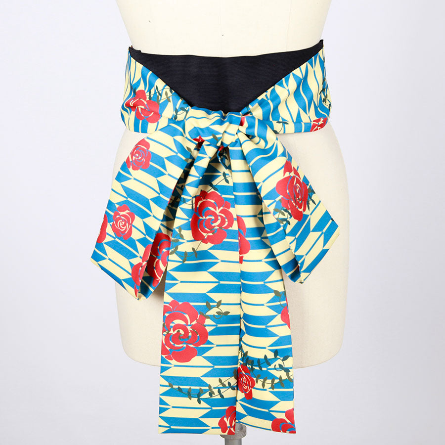 Moriguchika Exotic Romantic Obi Belt Plus Size / RD-YEL