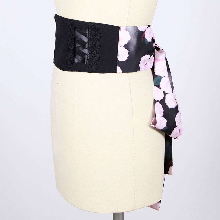 Moriguchika Exotic Romantic Obi Belt Plus Size / BK-PK