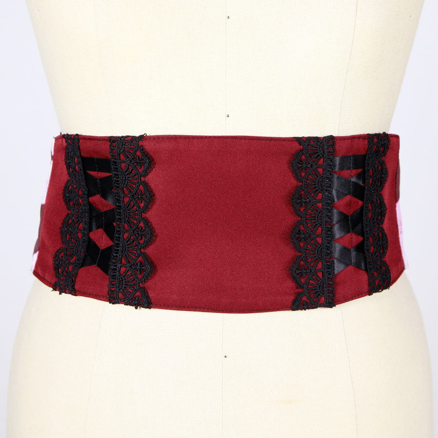 Moriguchika Exotic Romantic Obi Belt Plus Size / RD-PUR