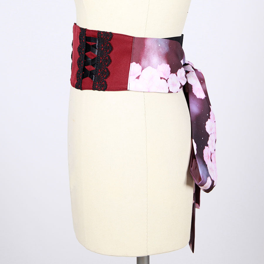 Moriguchika Exotic Romantic Obi Belt Plus Size / RD-PUR