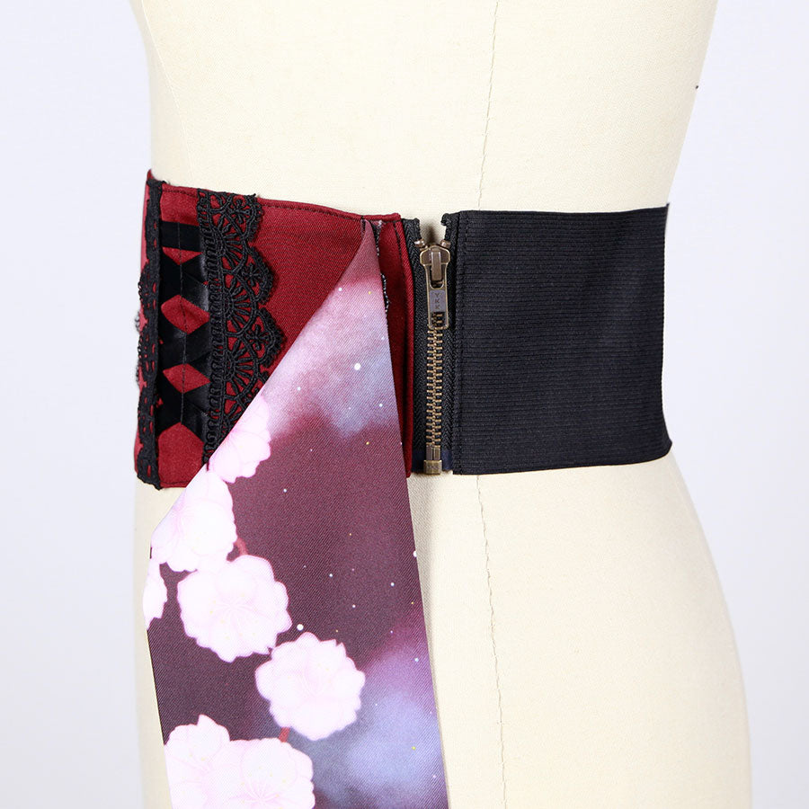 Moriguchika Exotic Romantic Obi Belt Plus Size / RD-PUR