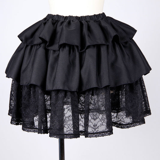 Moriguchika Balmy Breeze News Tiered Skirt