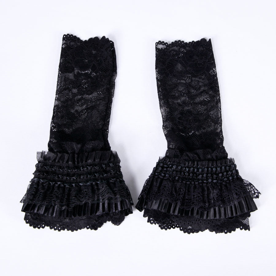 Moriguchika Maiden's Long Lace Gloves / BK