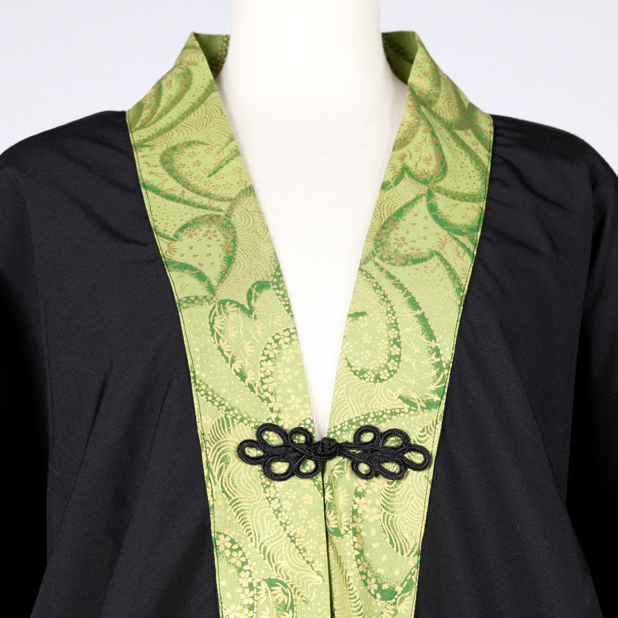 [One-of-a-kind item] TKg Green Ocean Kimono Style Haori
