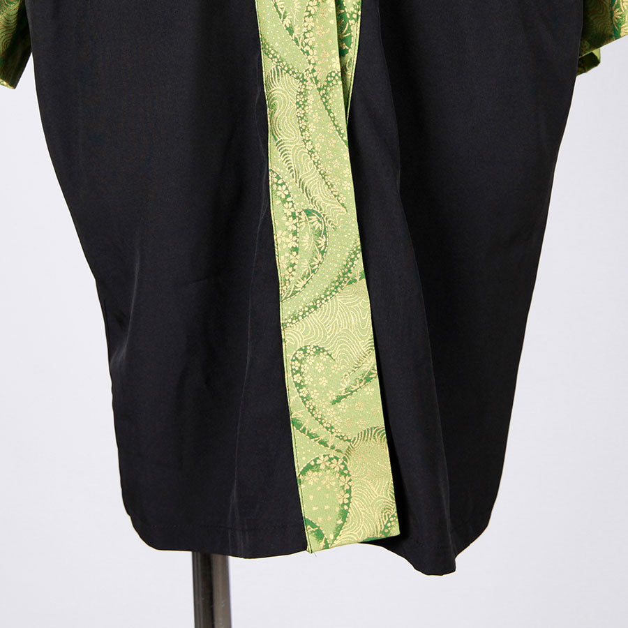 [One-of-a-kind item] TKg Green Ocean Kimono Style Haori