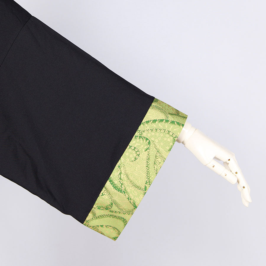 [One-of-a-kind item] TKg Green Ocean Kimono Style Haori