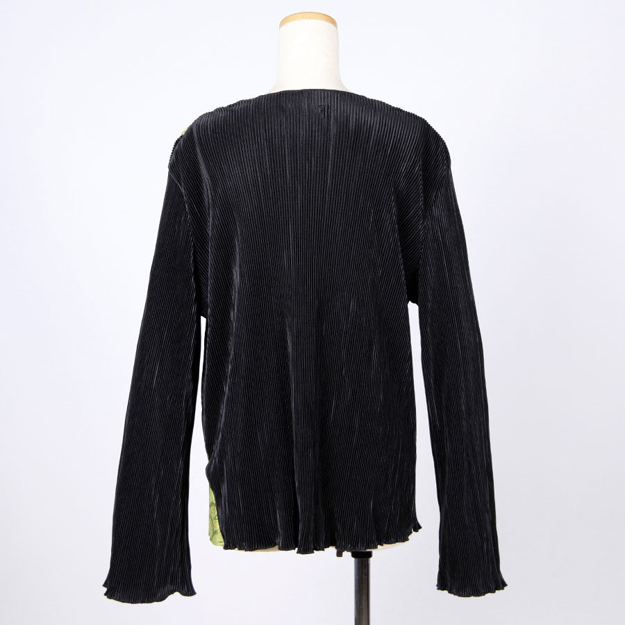 [One-of-a-kind item] TKg Green Ocean Pleated Haori
