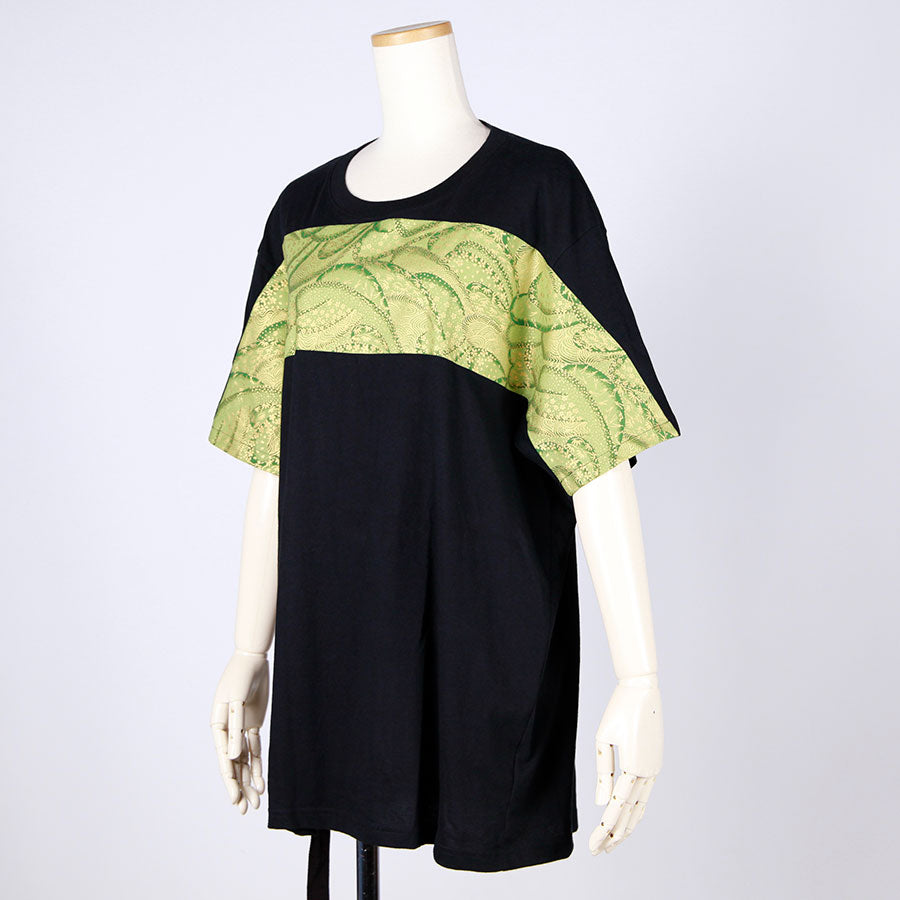 [One-of-a-kind item] TKg Green Ocean Horizontal Switching Tops