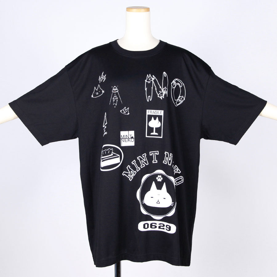 MINT NeKO Dry Cool Big T-shirt