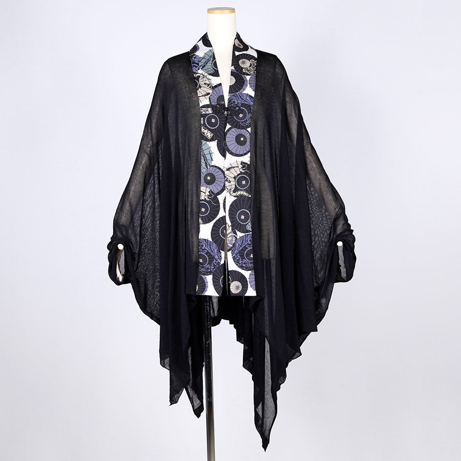 [One-of-a-kind item] TKg Group of Umbrellas Poncho Haori