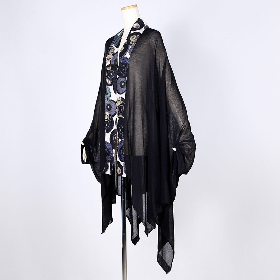 [One-of-a-kind item] TKg Group of Umbrellas Poncho Haori