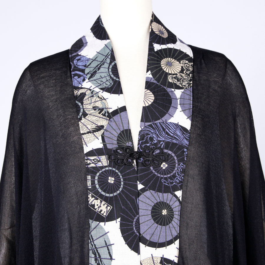 [One-of-a-kind item] TKg Group of Umbrellas Poncho Haori