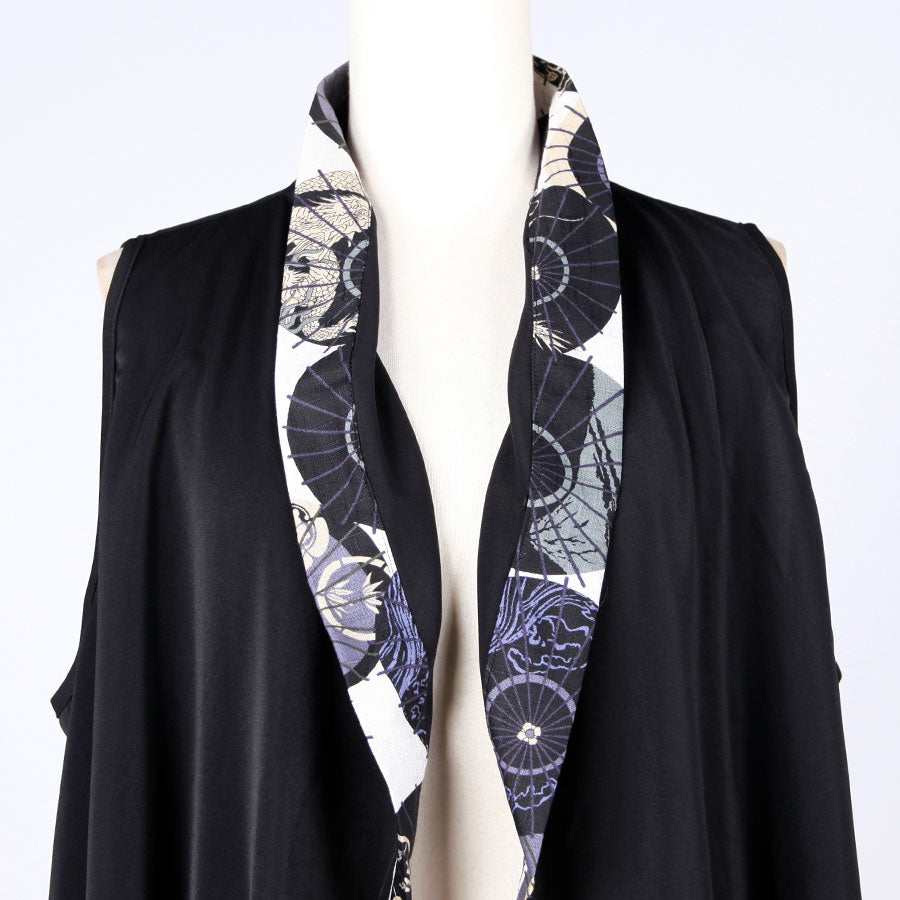 [One-of-a-kind item] TKg Group of Umbrellas Cut-and-sew Vest