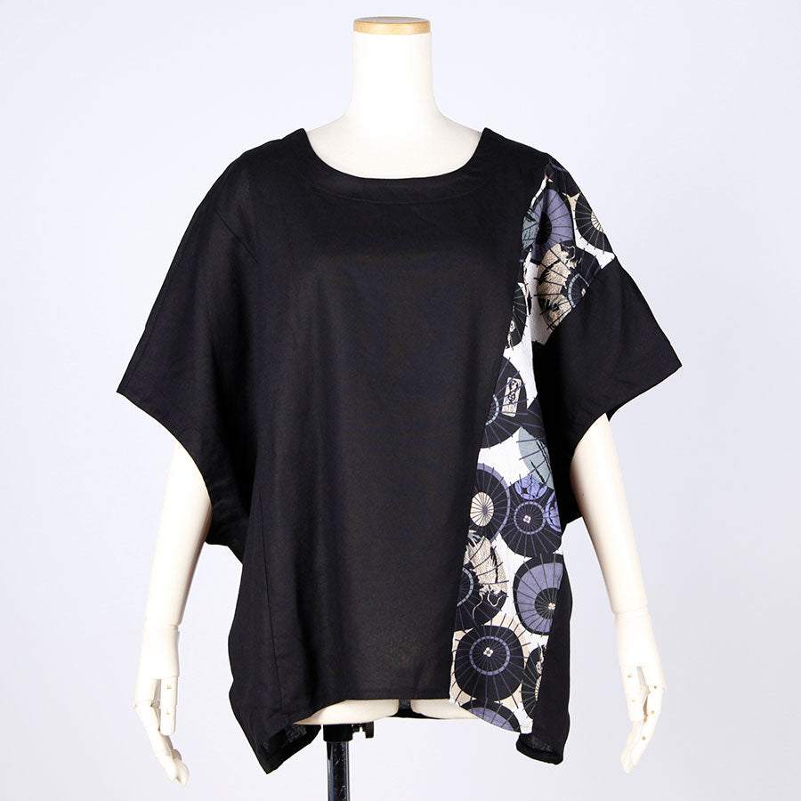 [One-of-a-kind item] TKg Group of Umbrellas Loose-fitting Tops