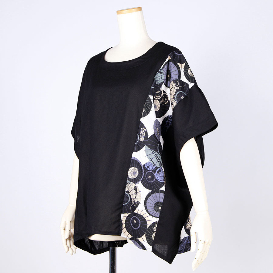 [One-of-a-kind item] TKg Group of Umbrellas Loose-fitting Tops