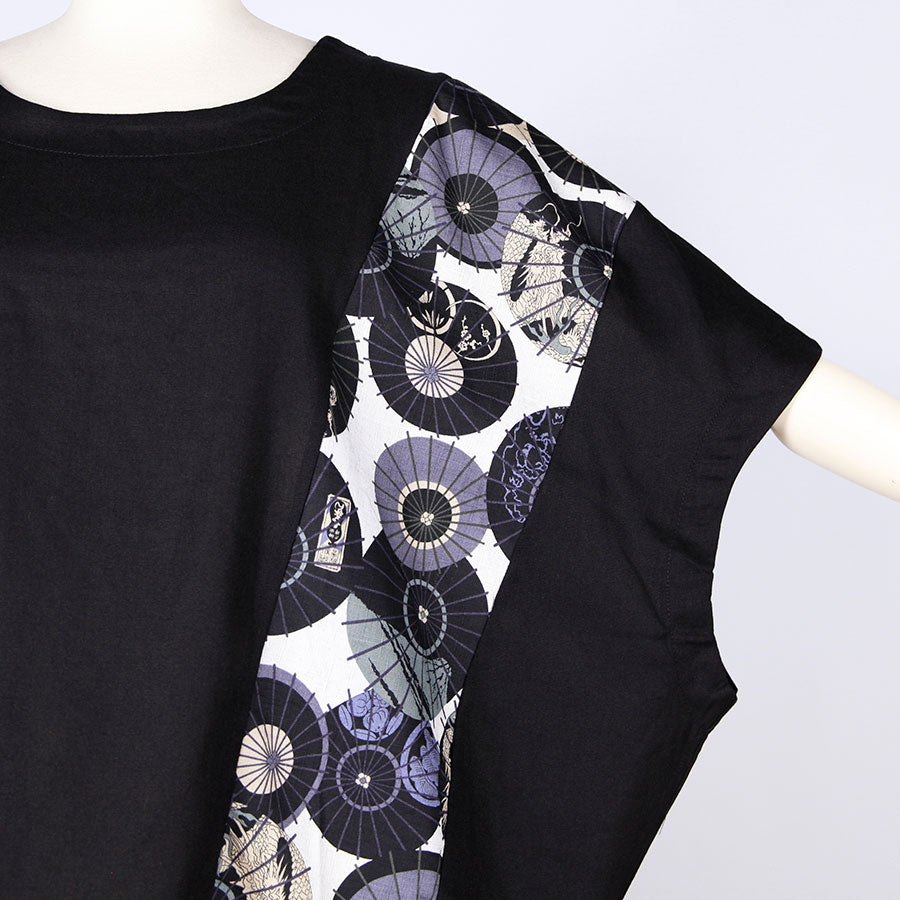 [One-of-a-kind item] TKg Group of Umbrellas Loose-fitting Tops