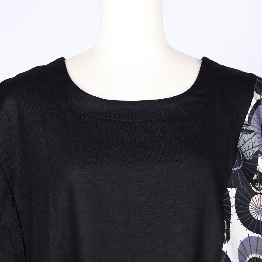 [One-of-a-kind item] TKg Group of Umbrellas Loose-fitting Tops