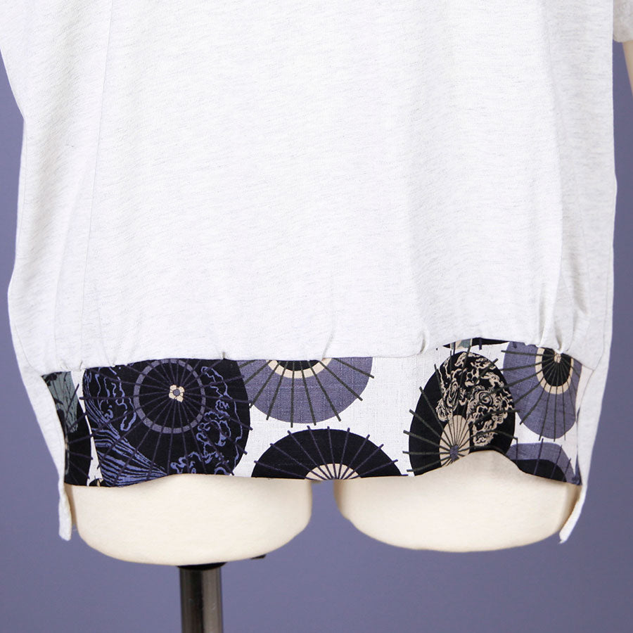 [One-of-a-kind item] TKg Group of Umbrellas Hem Pattern Tops