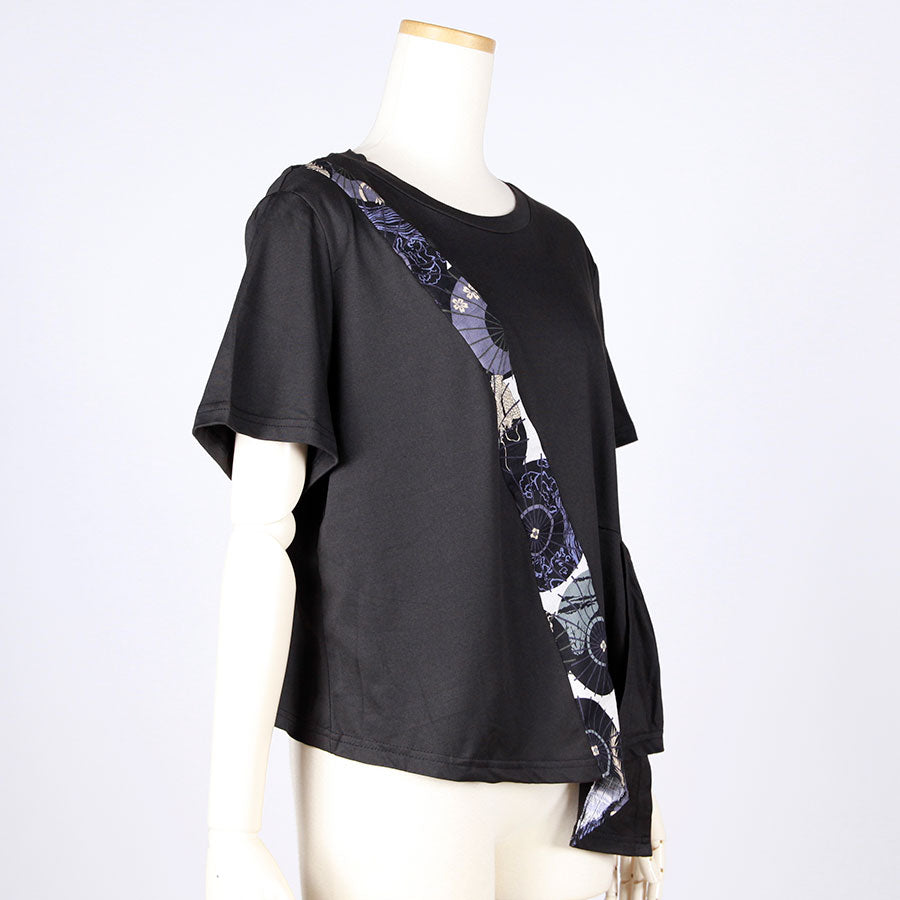 [One-of-a-kind item] TKg Group of Umbrellas Flow Japanese pattern Switching Tops