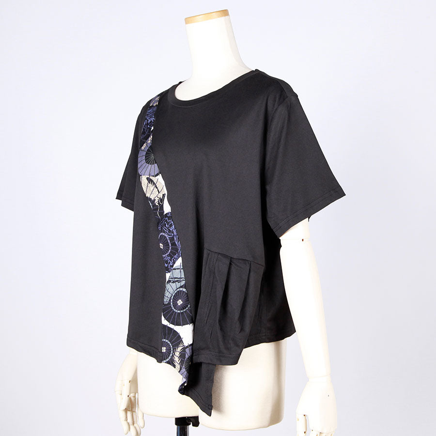 [One-of-a-kind item] TKg Group of Umbrellas Flow Japanese pattern Switching Tops