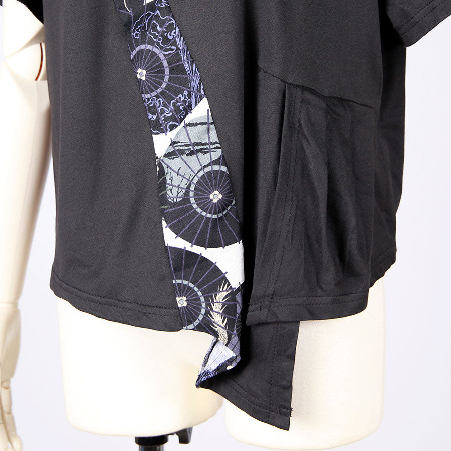 [One-of-a-kind item] TKg Group of Umbrellas Flow Japanese pattern Switching Tops