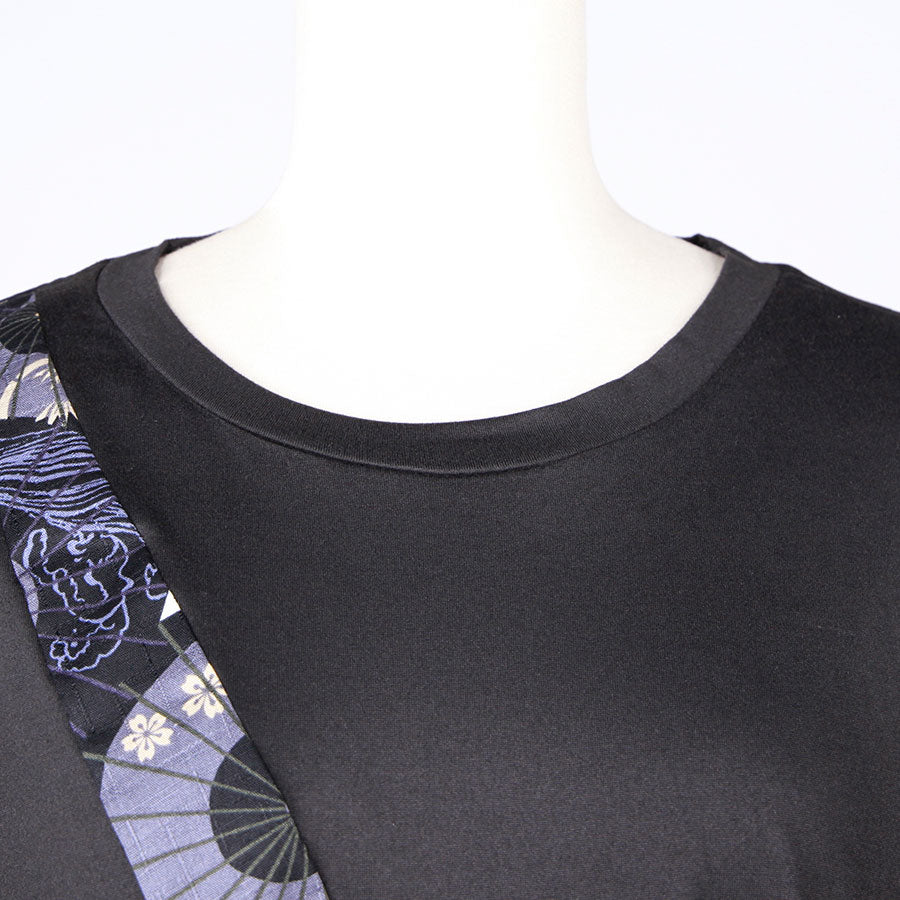 [One-of-a-kind item] TKg Group of Umbrellas Flow Japanese pattern Switching Tops