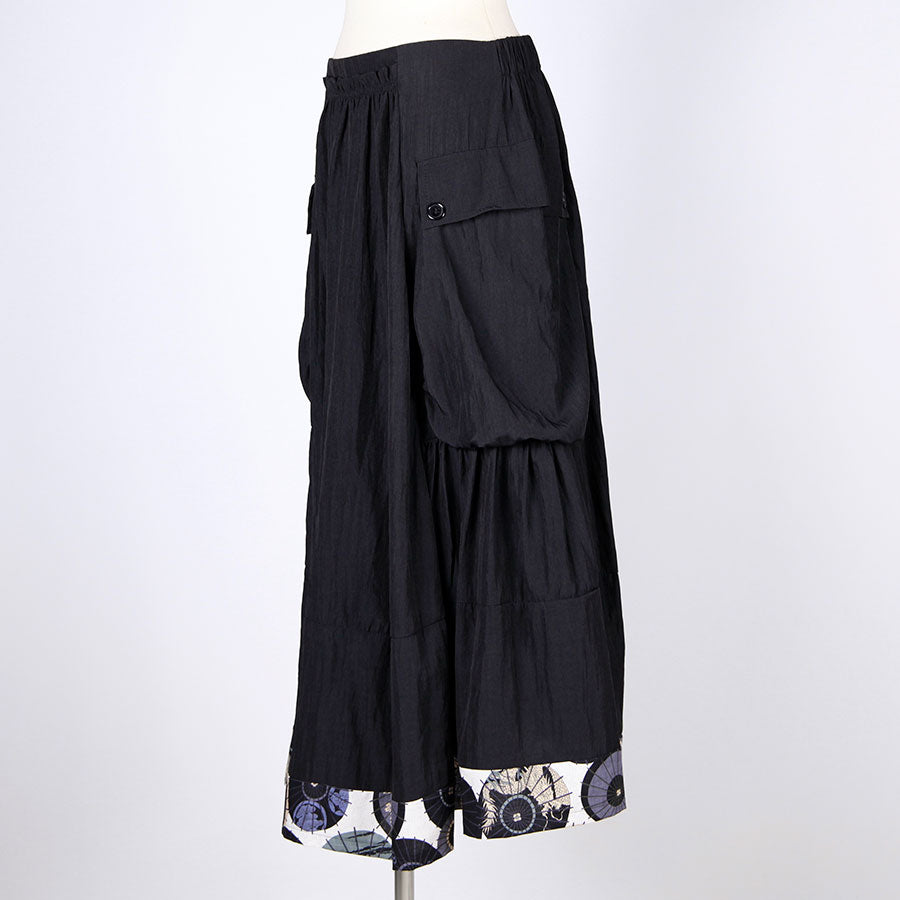 [One-of-a-kind item] TKg Group of Umbrellas Army Skirt